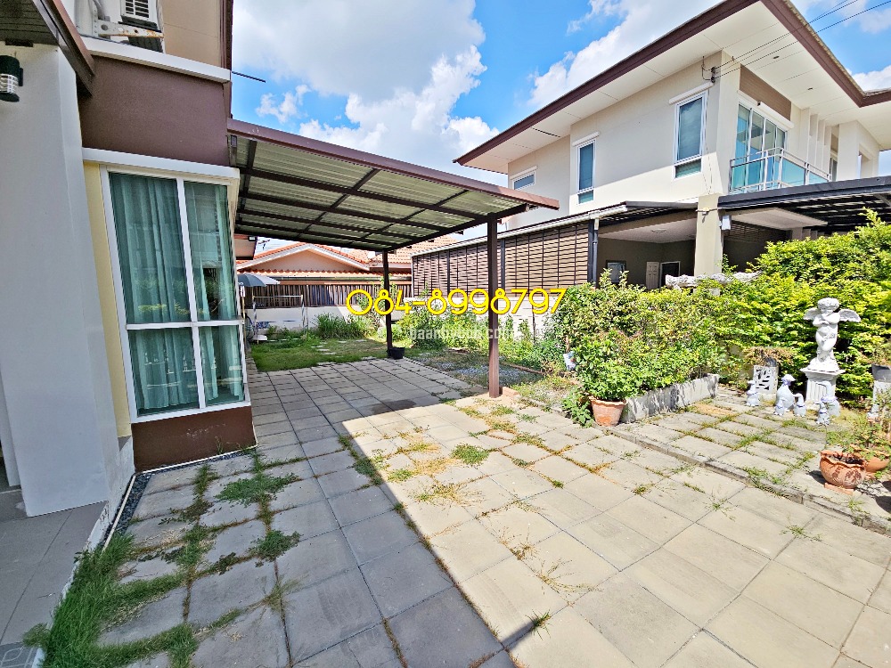 ขาย บ้านเดี่ยว อยุธยา หมู่บ้านโรจนะการ์เด้นโฮม อ.อุทัย Rojana Garden Home Ayuthaya 81 ตร.ว หลังมุม บ้านตกแต่งสวยมาก ต่อเติมครัว โรงรถ มีห้องนอนชั้นล่าง สภาพใหม่ พร้อมอยู่ ลดราคาลง 5 แสน เหลือขายเพียง 6.99 ล้านบาท