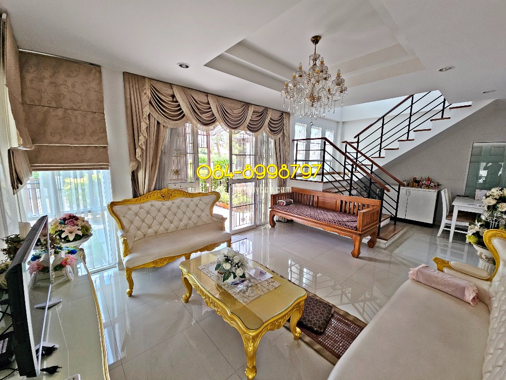 ขาย บ้านเดี่ยว อยุธยา หมู่บ้านโรจนะการ์เด้นโฮม อ.อุทัย Rojana Garden Home Ayuthaya 81 ตร.ว หลังมุม บ้านตกแต่งสวยมาก ต่อเติมครัว โรงรถ มีห้องนอนชั้นล่าง สภาพใหม่ พร้อมอยู่ ลดราคาลง 5 แสน เหลือขายเพียง 6.99 ล้านบาท